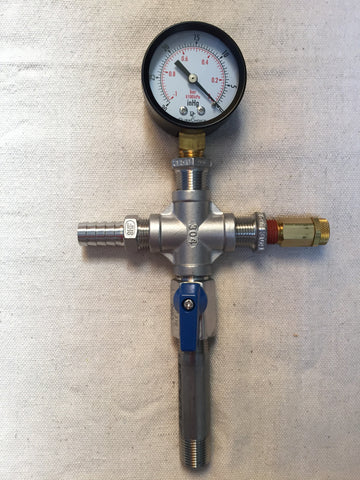 Stainless Steel Manifold for Vacuum Pump (Customizable) - Affordable Milkers LLC
 - 1